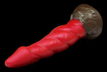 Load image into Gallery viewer, Krampus silicone cryptid dildo from Lycantasy. High resolution, full view.
